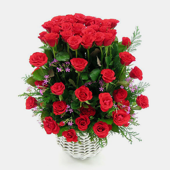 Giỏ hoa tình yêu